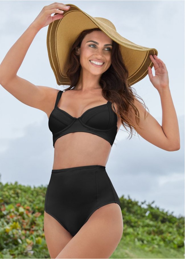 Venus Maximum Shaping High-Waist Bottom Bikini - Black Beauty Venus Maximum Shaping High-Waist Bottom Bikini - Black Beauty